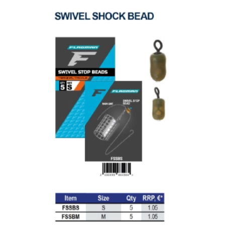 FLAGMAN SWIVEL STOP BEADS S 5szt.